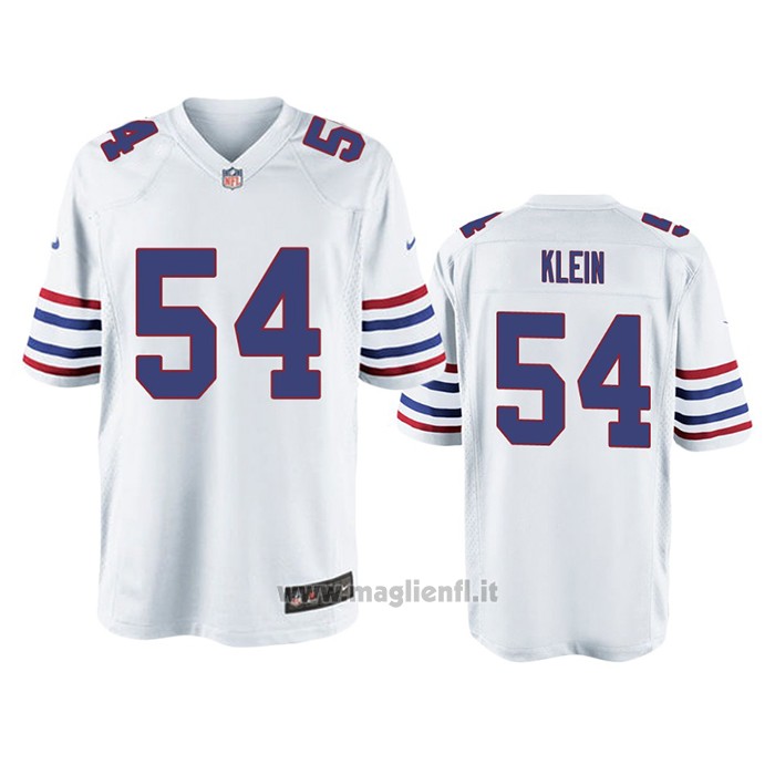 Maglia NFL Game Buffalo Bills A.j. Klein Alternato Bianco